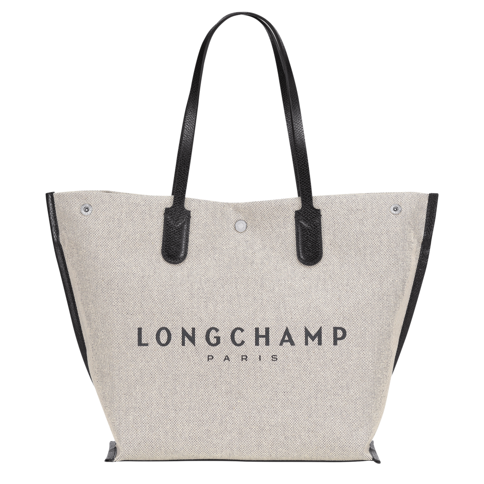 Essential L Tote bag Ecru - Canvas