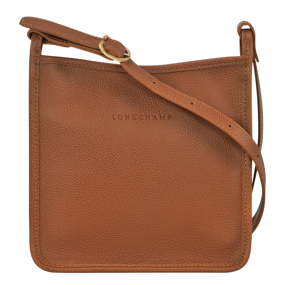 Le Foulonné S Crossbody bag Caramel - Leather
