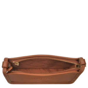 Le Foulonné S Crossbody bag Caramel – Leather