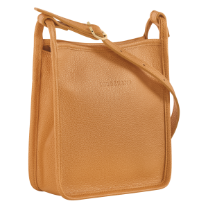 Le Foulonné S Crossbody bag Walnut – Leather