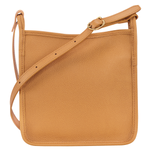 Le Foulonné S Crossbody bag Walnut – Leather