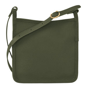 Le Foulonné S Crossbody bag Khaki – Leather