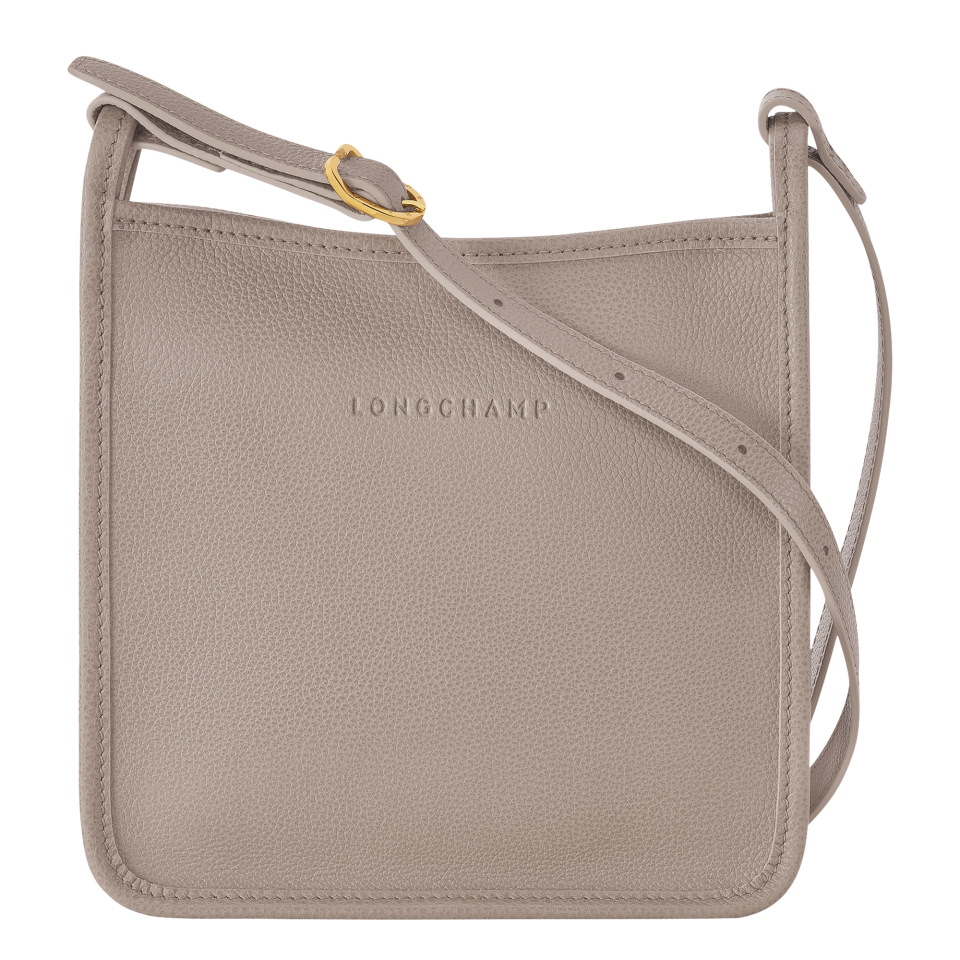 Le Foulonné S Crossbody bag Turtledove - Leather