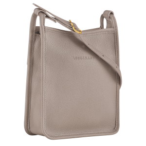 Le Foulonné S Crossbody bag Turtledove – Leather