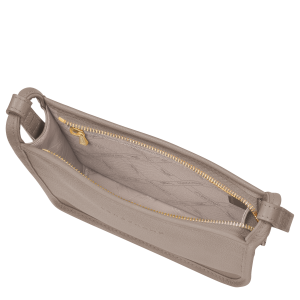 Le Foulonné S Crossbody bag Turtledove – Leather