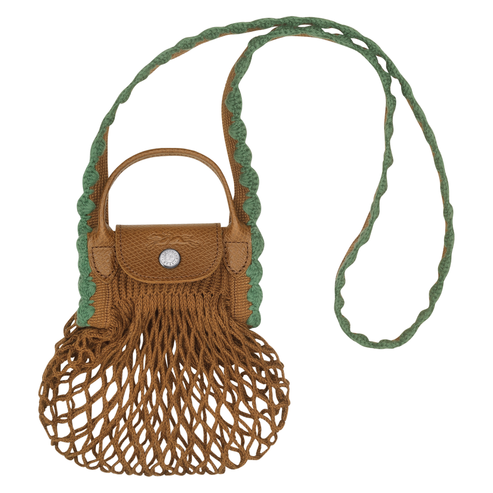 Le Pliage Collection XS Mesh bag Tobacco - Canvas