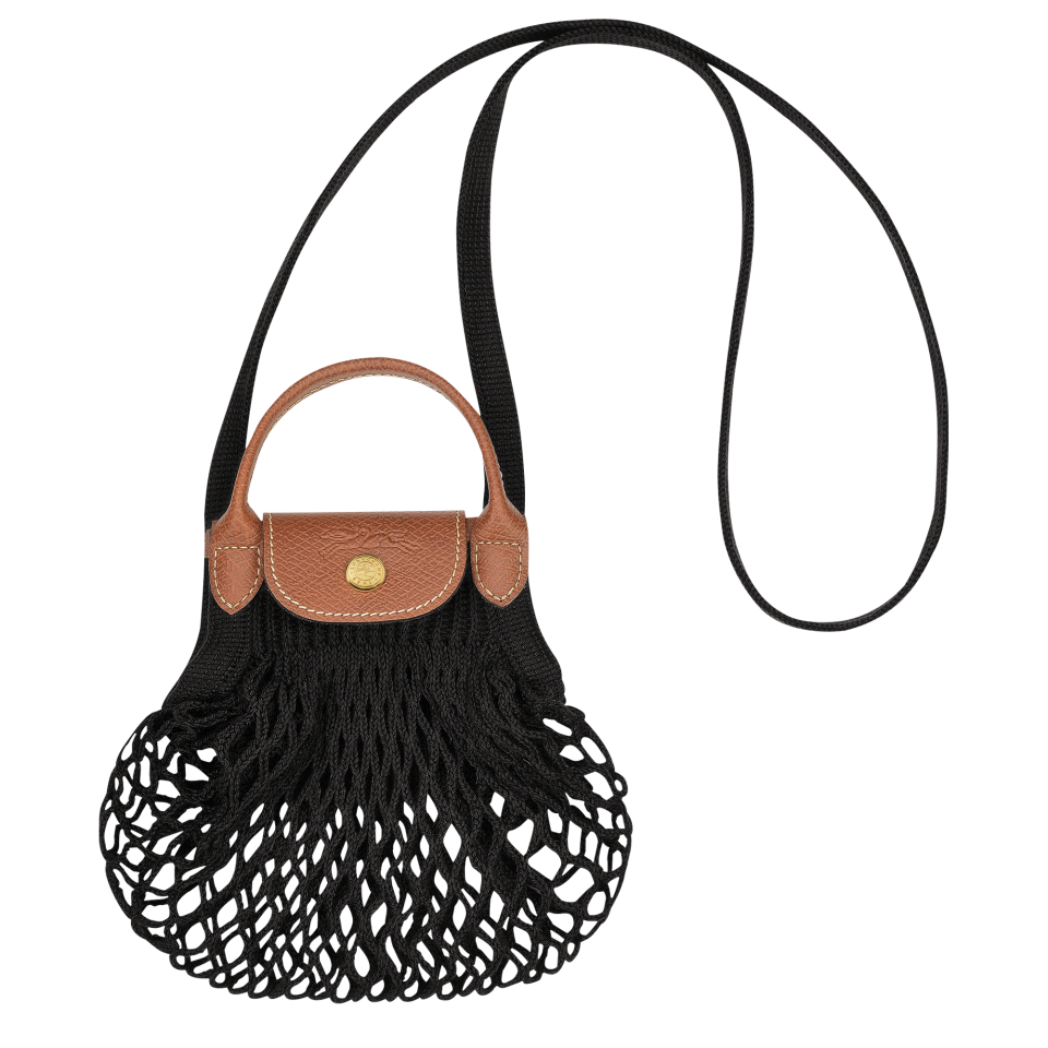 Le Pliage Filet XS Mesh bag Black - Canvas