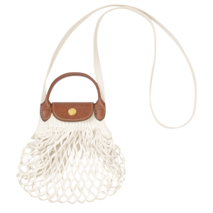 Le Pliage Filet XS Mesh bag Ecru – Canvas