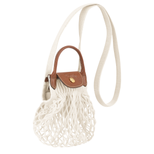 Le Pliage Filet XS Mesh bag Ecru – Canvas