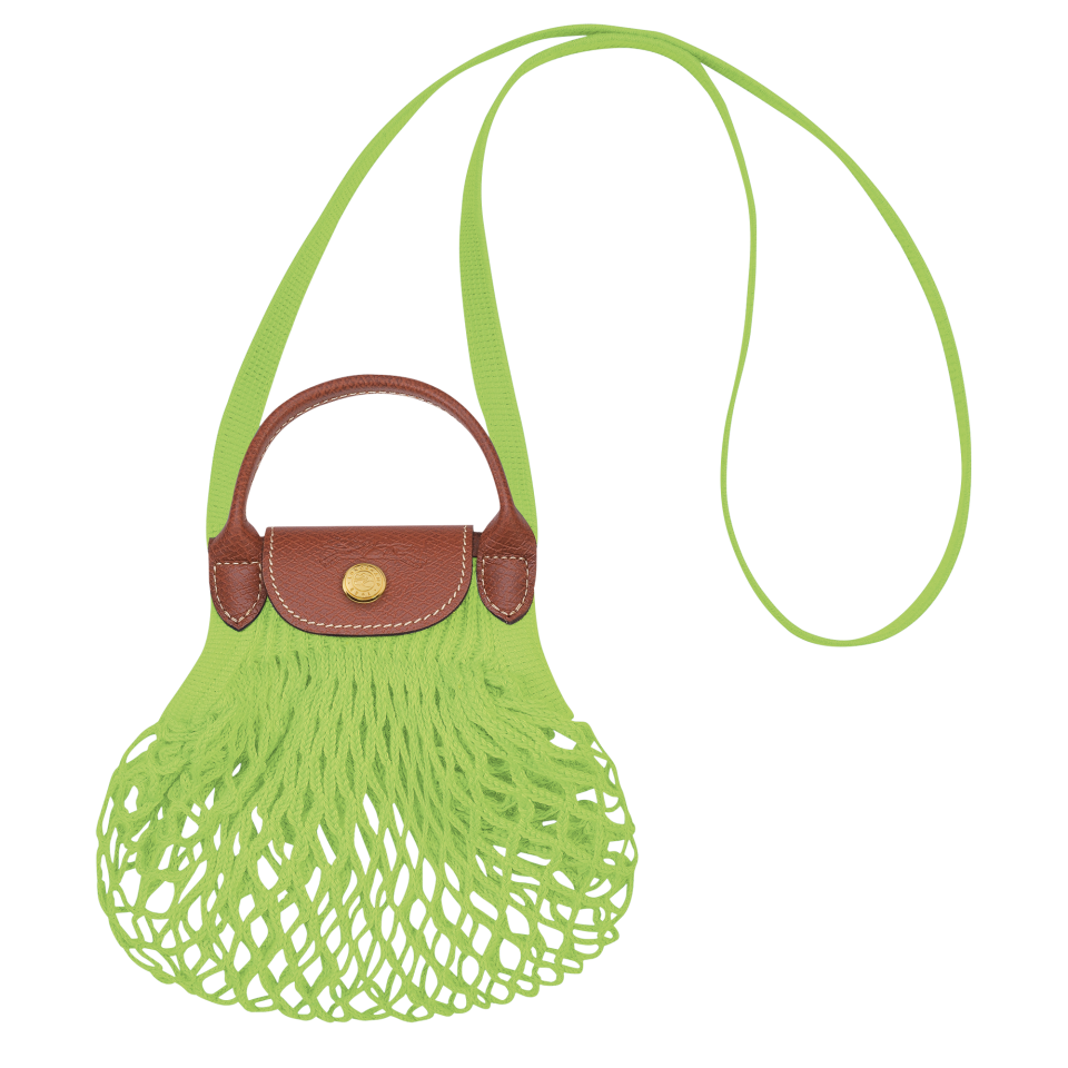 Le Pliage Filet XS Mesh bag Green Light - Canvas