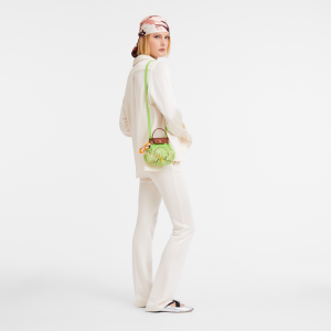 Le Pliage Filet XS Mesh bag Green Light – Canvas