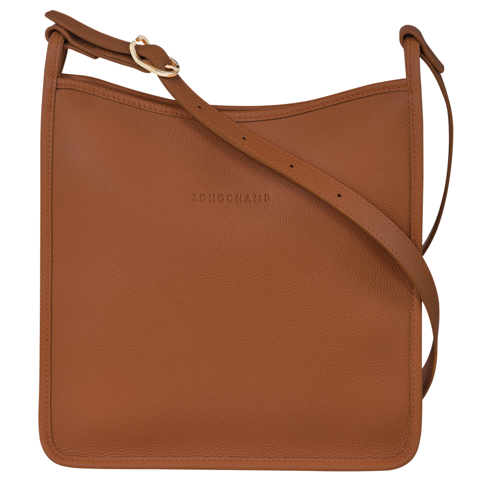 Le Foulonné M Crossbody bag Caramel - Leather