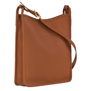 Le Foulonné M Crossbody bag Caramel – Leather