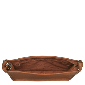 Le Foulonné M Crossbody bag Caramel – Leather