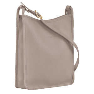Le Foulonné M Crossbody bag Turtledove – Leather