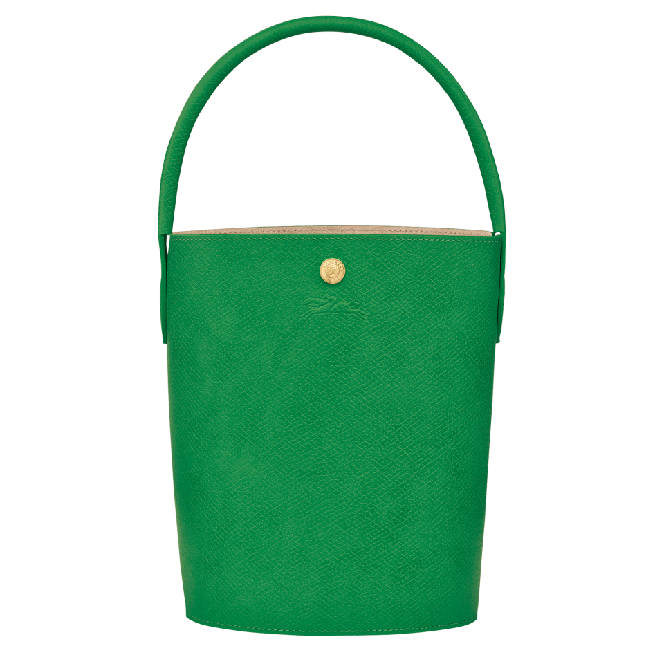 Épure S Bucket bag Green - Leather