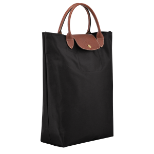 Le Pliage Original M Tote bag Black – Canvas