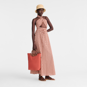 Le Pliage Original M Tote bag Tomato – Canvas
