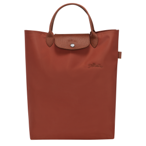 Le Pliage Green M Tote bag Chestnut – Canvas