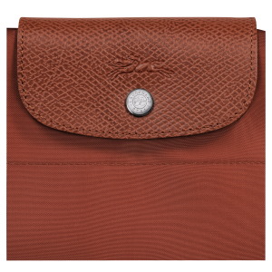 Le Pliage Green M Tote bag Chestnut – Canvas