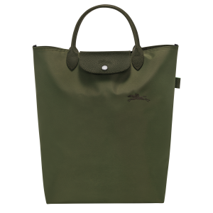 Le Pliage Green M Tote bag Forest – Canvas
