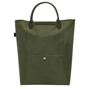 Le Pliage Green M Tote bag Forest – Canvas