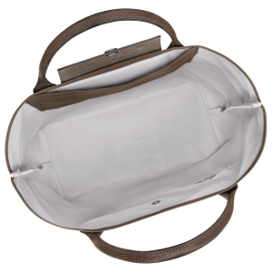 Le Pliage Green M Tote bag Terra – Canvas