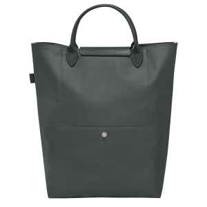 Le Pliage Green M Tote bag Graphite – Canvas