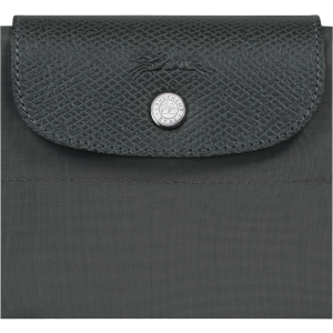 Le Pliage Green M Tote bag Graphite – Canvas