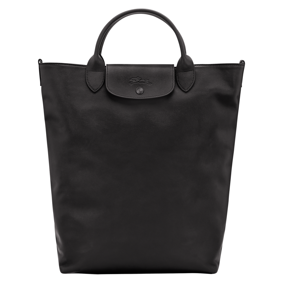 Le Pliage Xtra M Tote bag Black - Leather