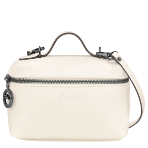 Le Pliage Xtra XS Vanity Ecru – Leather