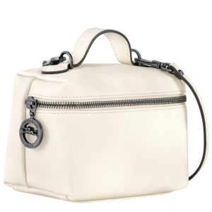Le Pliage Xtra XS Vanity Ecru – Leather