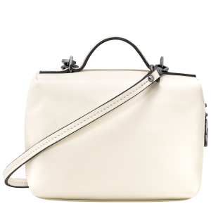 Le Pliage Xtra XS Vanity Ecru – Leather