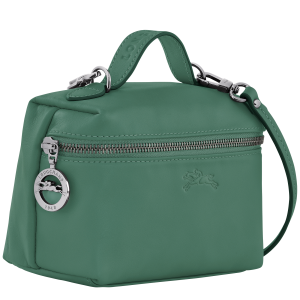 Le Pliage Xtra XS Vanity Sage – Leather