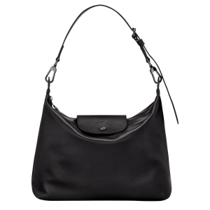 Le Pliage Xtra M Hobo bag Black – Leather