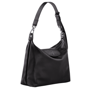 Le Pliage Xtra M Hobo bag Black – Leather