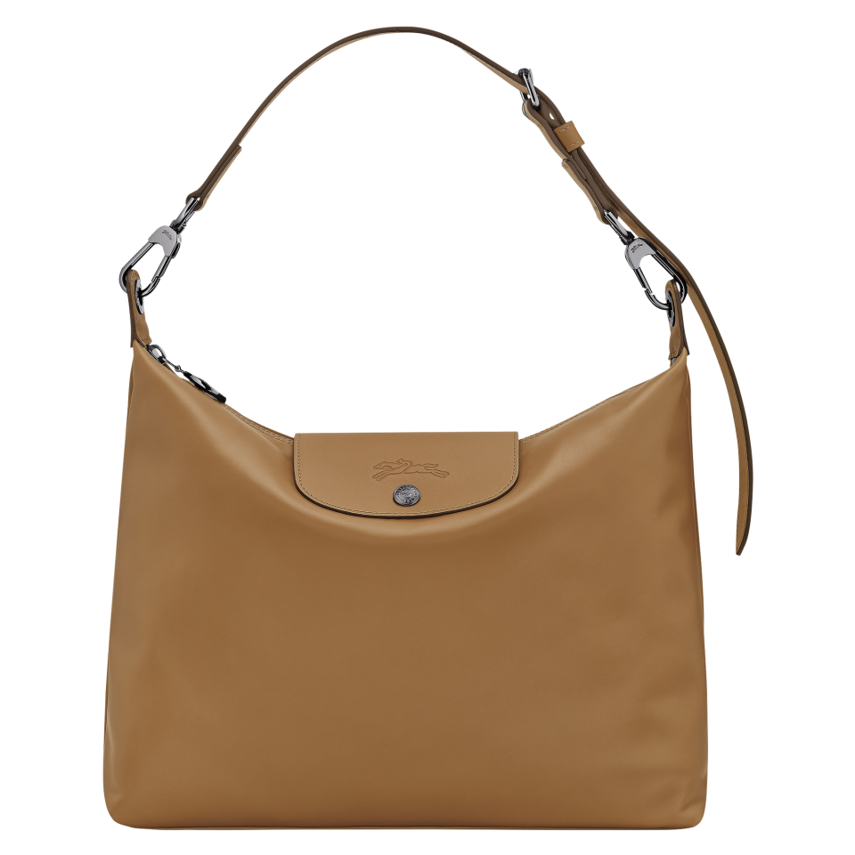 Le Pliage Xtra M Hobo bag Tobacco - Leather