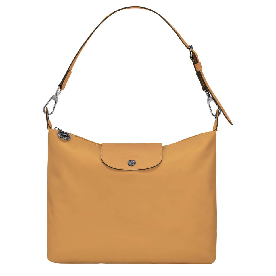 Le Pliage Xtra M Hobo bag Honey - Leather