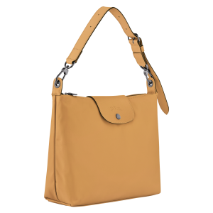 Le Pliage Xtra M Hobo bag Honey – Leather