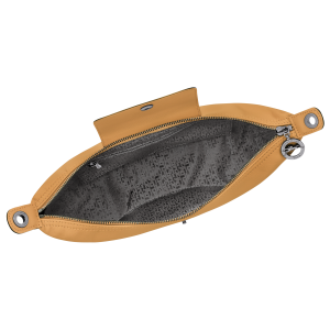 Le Pliage Xtra M Hobo bag Honey – Leather