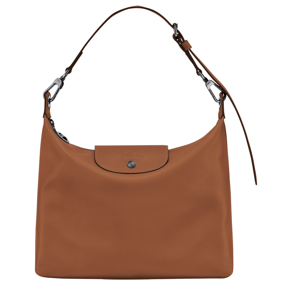 Le Pliage Xtra M Hobo bag Cognac - Leather