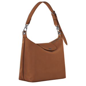 Le Pliage Xtra M Hobo bag Cognac – Leather