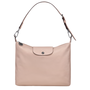 Le Pliage Xtra M Hobo bag Nude – Leather