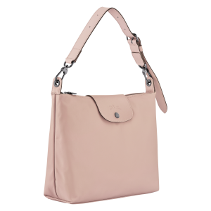 Le Pliage Xtra M Hobo bag Nude – Leather