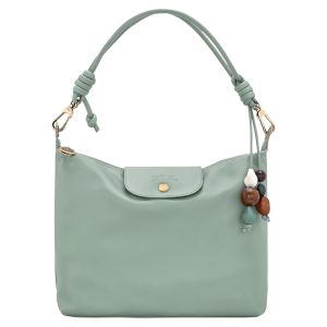 Le Pliage Xtra M Hobo bag Celadon – Leather