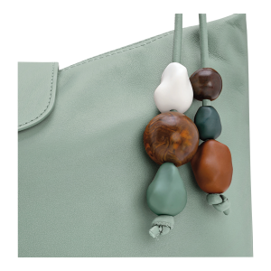 Le Pliage Xtra M Hobo bag Celadon – Leather