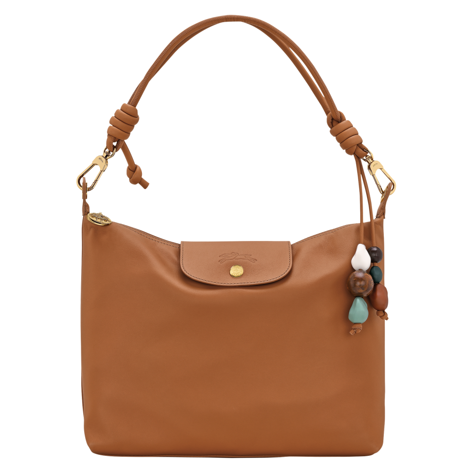 Le Pliage Xtra M Hobo bag Cashew - Leather