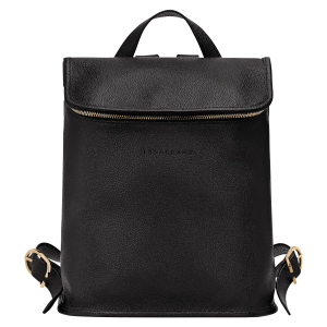 Le Foulonné M Backpack Black – Leather