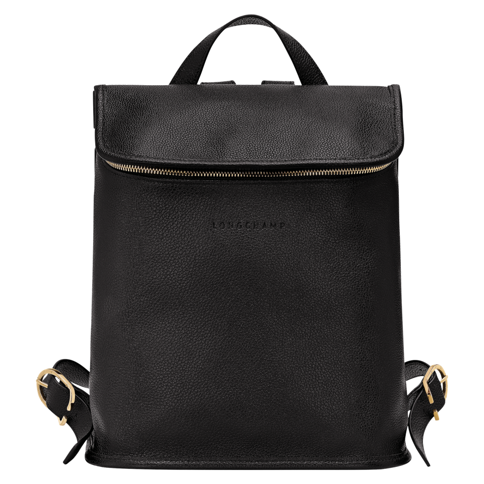 Le Foulonné M Backpack Black - Leather
