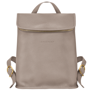 Le Foulonné M Backpack Turtledove – Leather